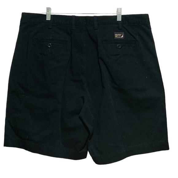 NWT Men's 38 NAUTICA Rigger Shorts Black 100% Cotton - Picture 10 of 10